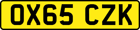 OX65CZK