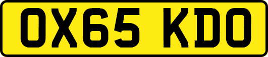 OX65KDO