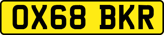 OX68BKR