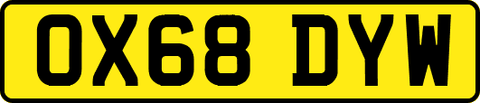 OX68DYW