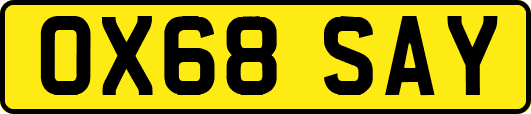 OX68SAY
