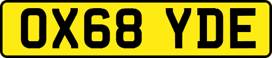 OX68YDE