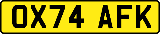 OX74AFK