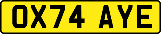 OX74AYE