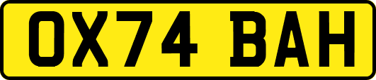 OX74BAH