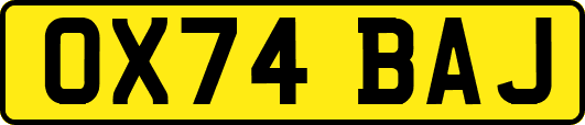 OX74BAJ