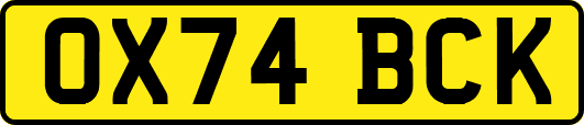 OX74BCK