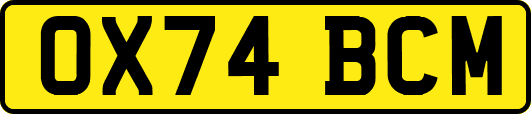OX74BCM