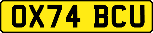 OX74BCU