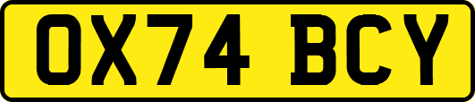 OX74BCY