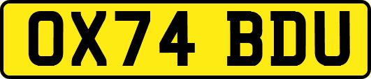OX74BDU