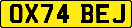 OX74BEJ