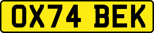 OX74BEK
