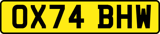 OX74BHW