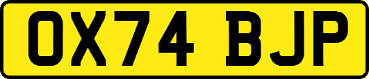 OX74BJP