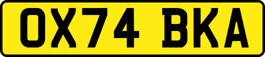 OX74BKA