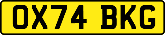 OX74BKG