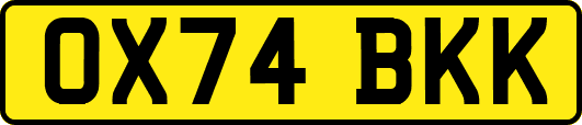 OX74BKK