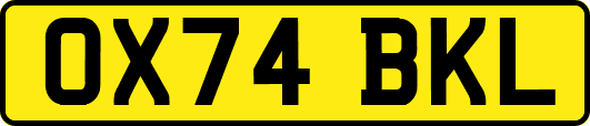 OX74BKL