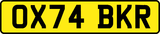 OX74BKR