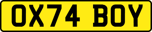 OX74BOY