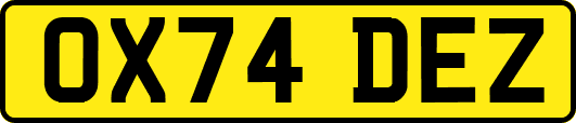 OX74DEZ