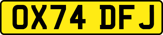 OX74DFJ