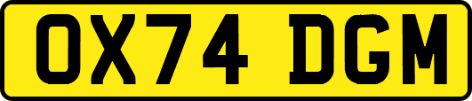 OX74DGM