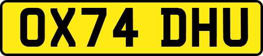 OX74DHU