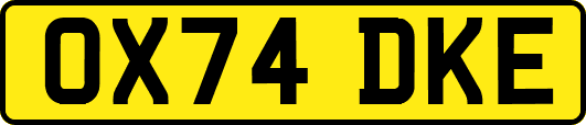 OX74DKE