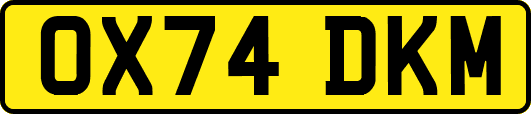 OX74DKM
