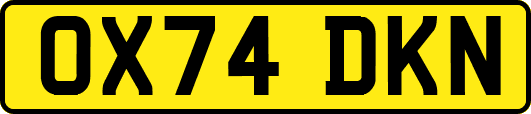 OX74DKN