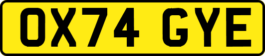 OX74GYE