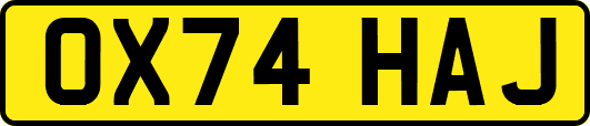 OX74HAJ