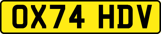 OX74HDV