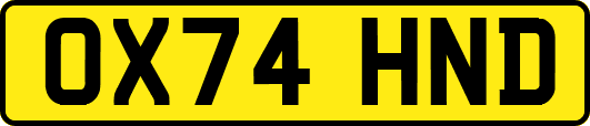 OX74HND