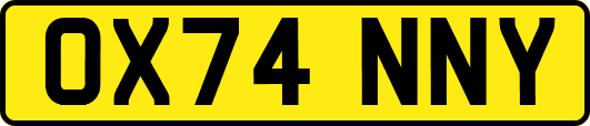 OX74NNY
