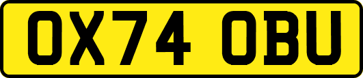 OX74OBU