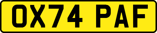 OX74PAF