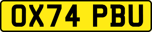 OX74PBU