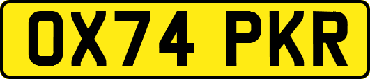 OX74PKR
