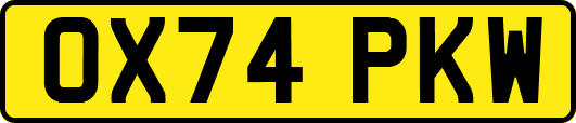OX74PKW