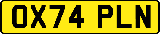OX74PLN