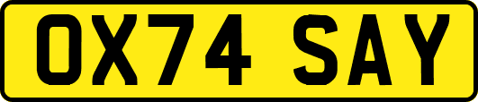 OX74SAY