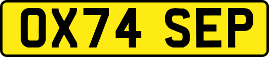 OX74SEP