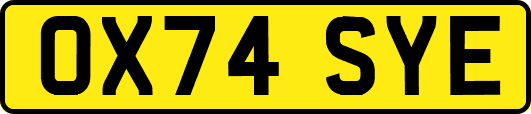 OX74SYE
