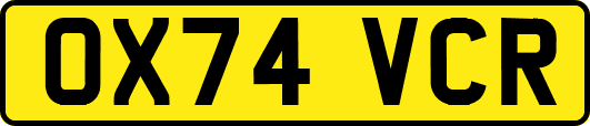 OX74VCR