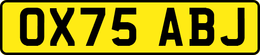 OX75ABJ