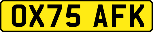 OX75AFK