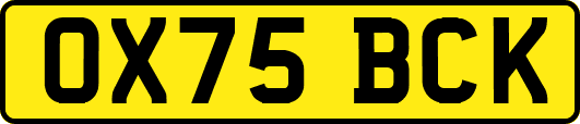 OX75BCK